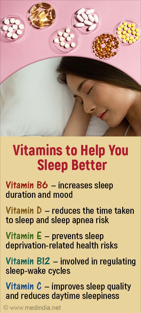 Sleep Disturbances Vitamins: How They Help or Harm